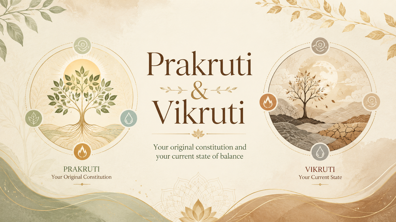 The Difference between Prakruti and Vikruti