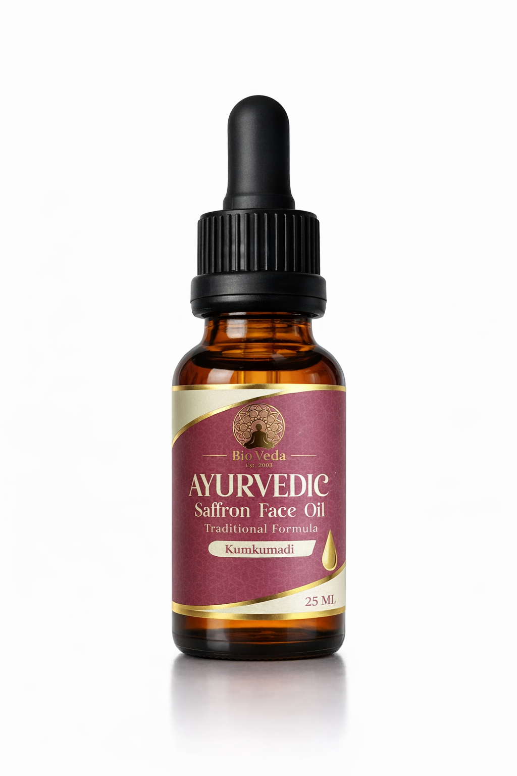 Saffron Face Oil - Original or with essential oils