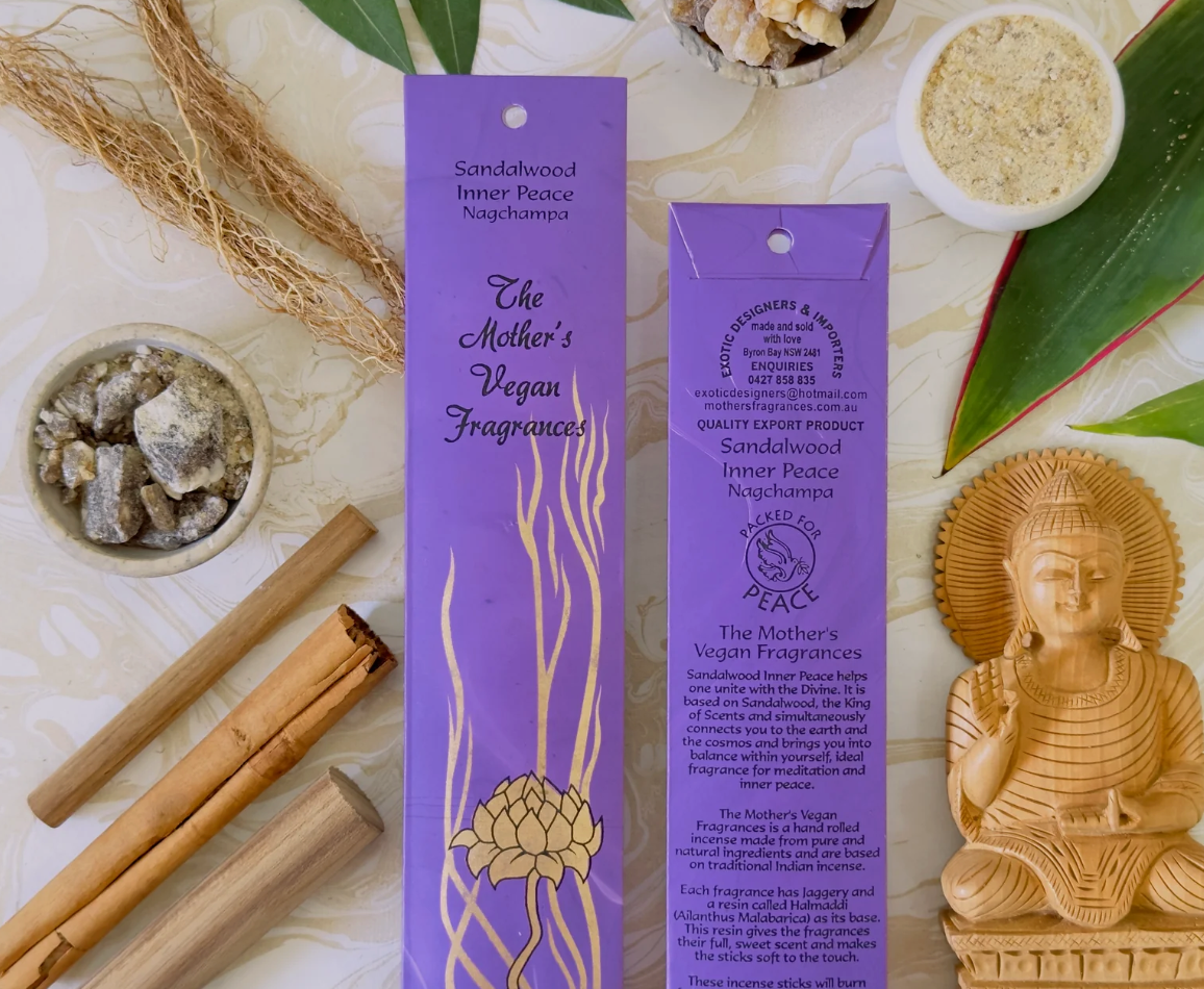 Mother's Fragrances Incense (Vegan) Nagchampa